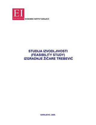 Studija izvodljvosti izgradnje žičare Trebević