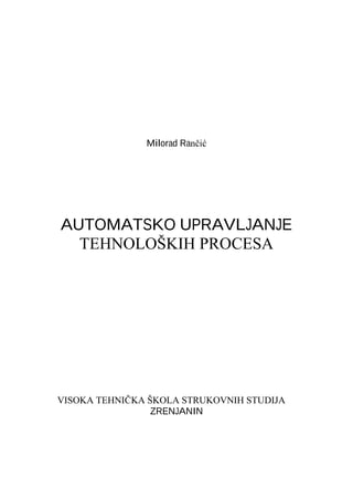 Automatsko upravljanje tehnoloških procesa