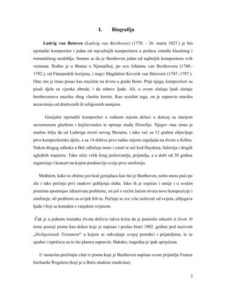 Ludvig van Betoven: život, delo i muzički stil
