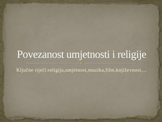 Religija i umetnost