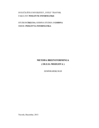 Metoda Breinstorminga