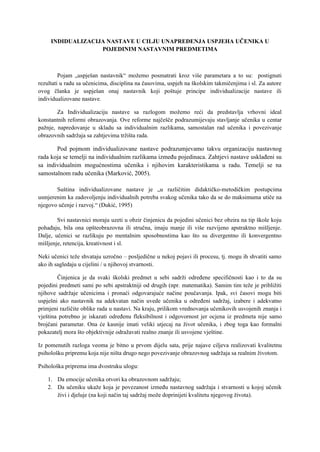 Priručnik za inkluziju