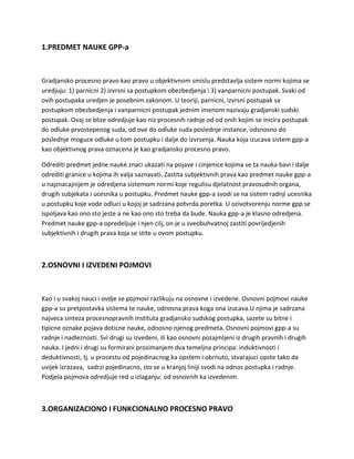 Građansko procesno pravo