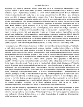 Aristotel – skripta