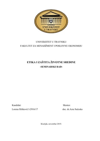 Etika i odnosi sa javnošću