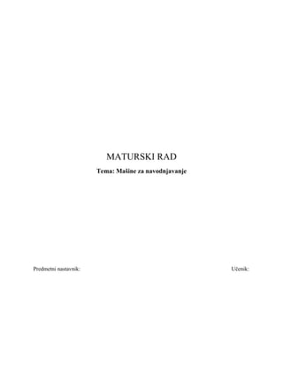 Mašine u poljoprivredi