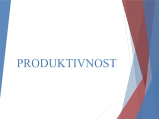 Produktivnost