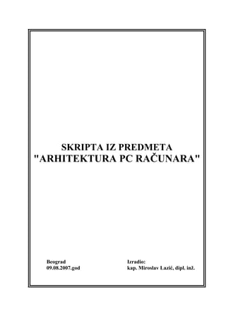 Arhitektura PC