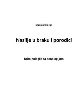 Kolokvijalna pitanja i odgovori – Kriminologija sa penologijom