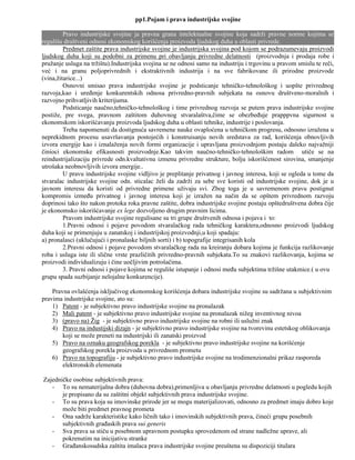 Pojam i prava industrijske svojine