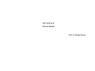 Retorika prezentacija