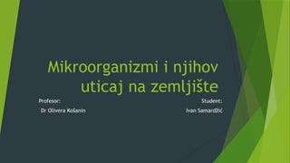 Mikroorganizmi i njihov uticaj na zemljište
