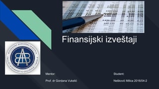 Finansijski izveštaji
