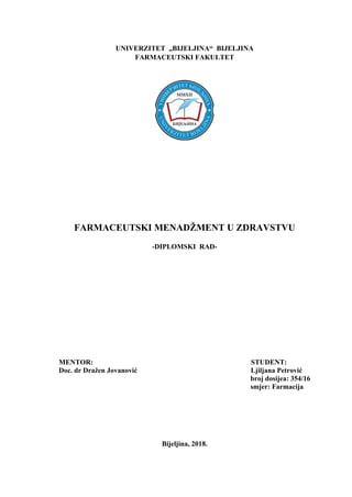 Farmaceutski menadžment