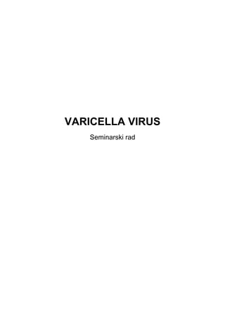 VARICELLA VIRUS