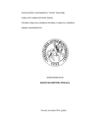 Kosti ramenog pojasa