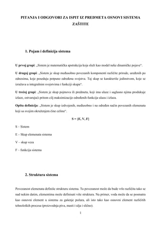 Osnovi sistema zaštite skripta