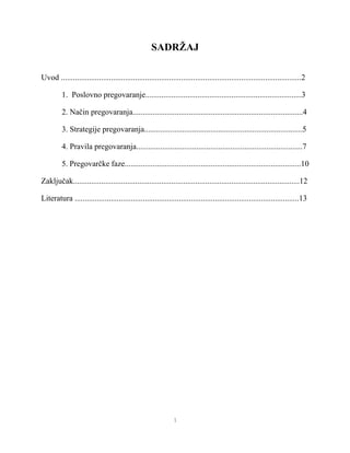 Poslovno pregovaranje