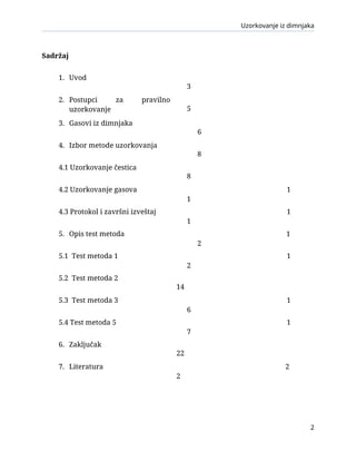 Uzorkovanje iz dimnjaka