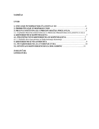 Postupak prijema novih članica u EU