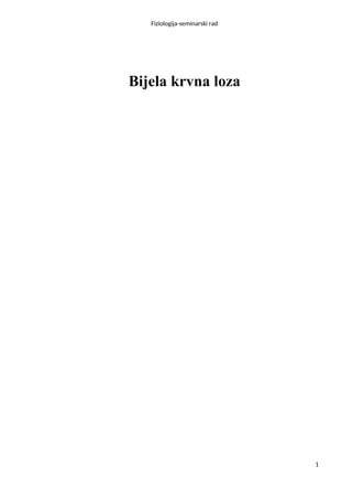 Fiziologija biljaka -pitanja