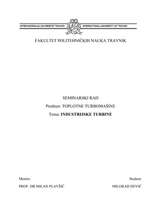 Industrijske turbine