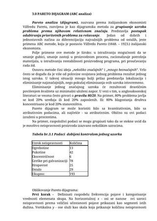 Pareto dijagram (ABC analiza)