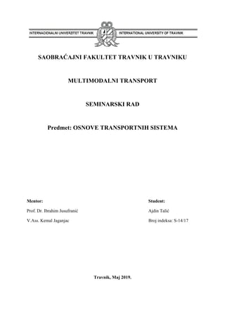 Multimodalni transport