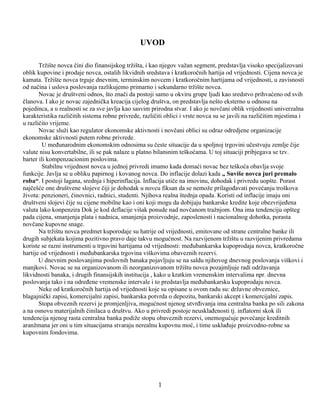 Pojam tržišta novca