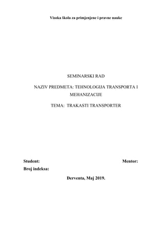 Trakasti transporter