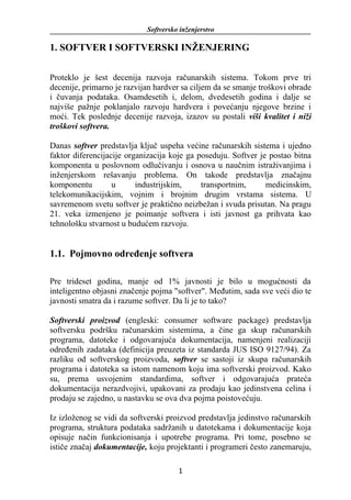 Softversko Inženjerstvo