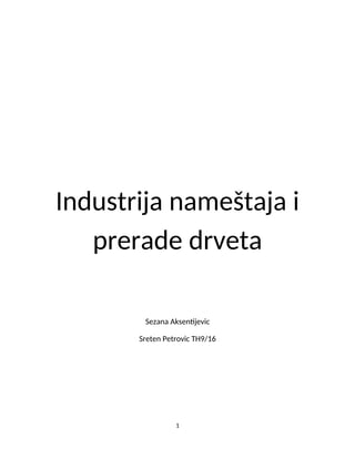 Industrija nameštaja