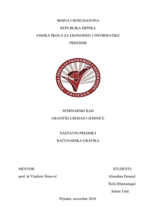 Grafički uređaji i jedinice