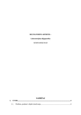 Reumatoidni artritis