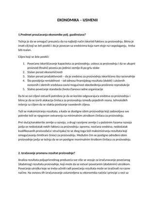 Ekonomika poljoprivrednih gazdinstava