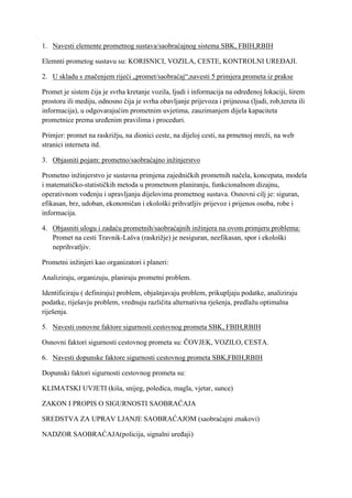 Saobraćajno inžinjerstvo