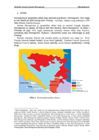 Ekološka stvarnost Istočne Hercegovine