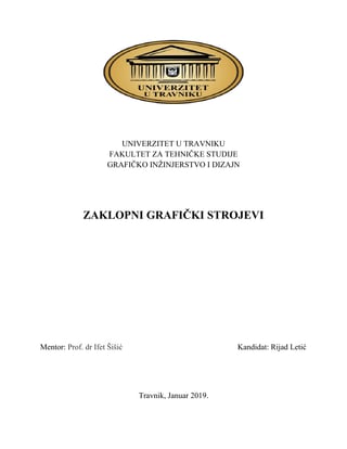 Zaklopni Grafički Strojevi