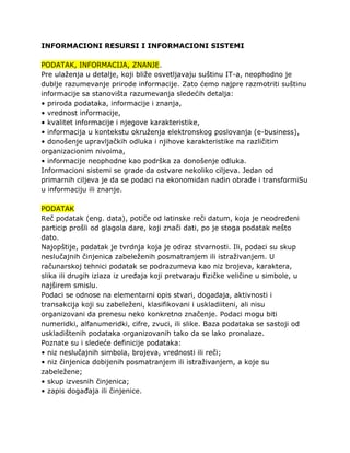 Informacioni resursi